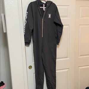 Savage X Fenty olive gray one piece jumpsuit